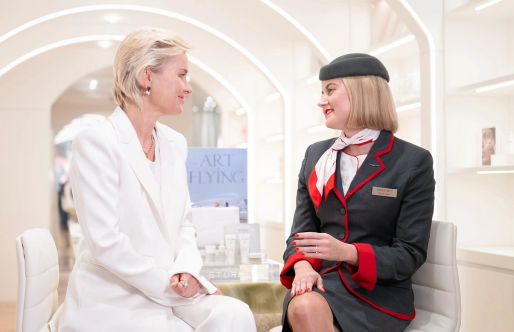 VistaJet mang liệu trình chăm sóc da theo bạn suốt hành trình – từ spa mặt đất đến chuyên cơ thượng đỉnh Global 7500.