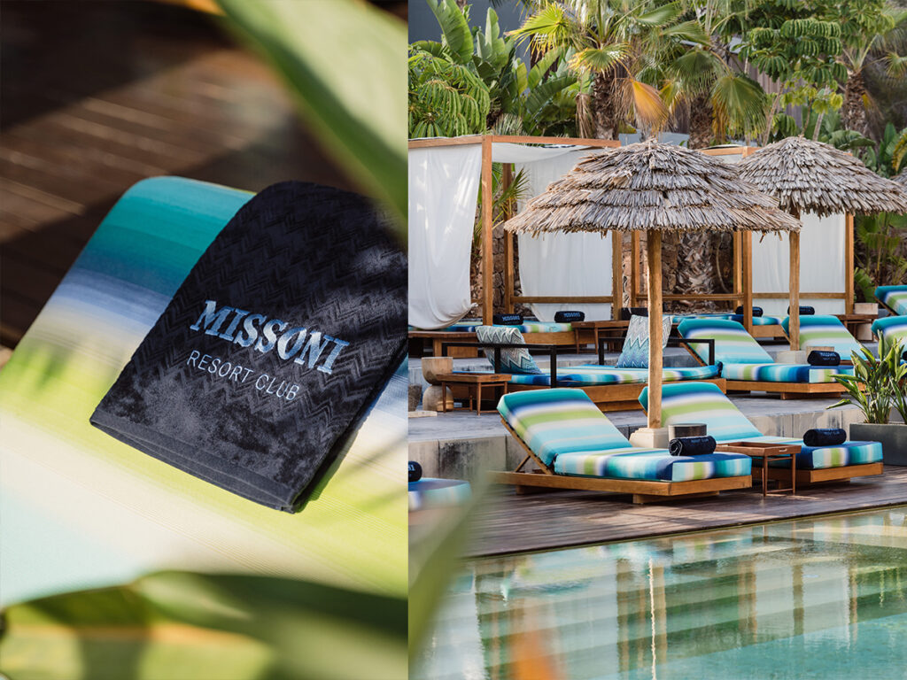 Không gian nghỉ dưỡng tại OKU Ibiza kết hợp thiết kế Missoni – giao thoa giữa thời trang và nghệ thuật sống