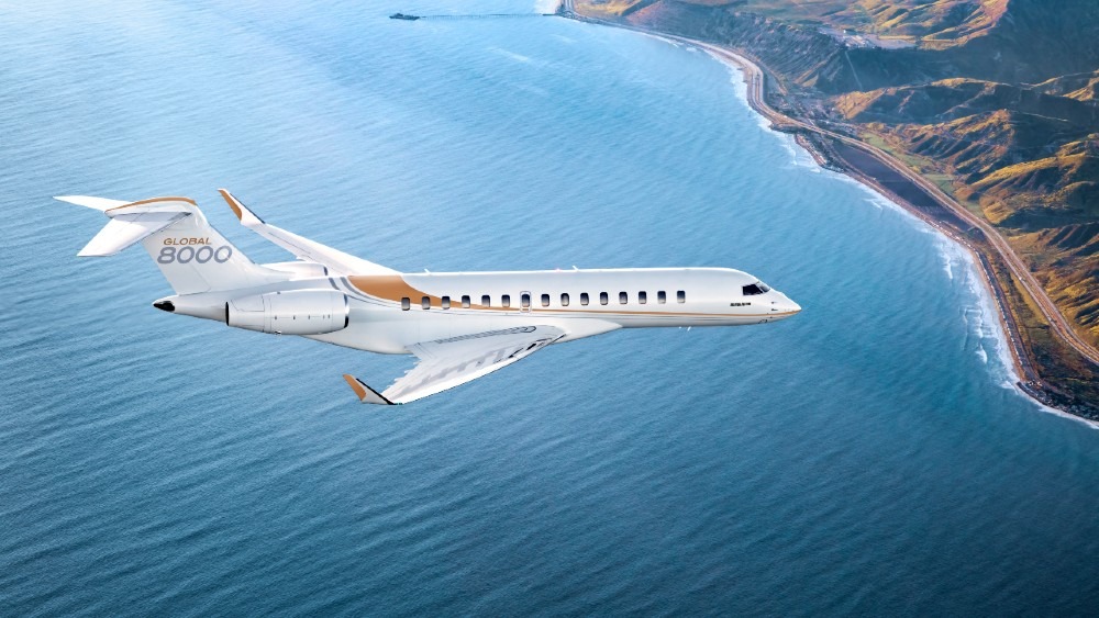 BOMBARDIER GLOBAL 8000 <br> <i>Sải Cánh Trên Những Chặng Bay Siêu Dài </I>