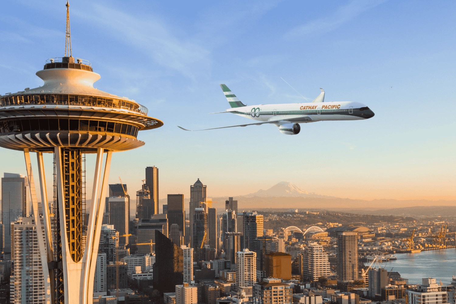 Cathay Pacific tiếp tục khẳng định vị thế với việc chính thức khai trương đường bay thẳng giữa Hồng Kông và Seattle