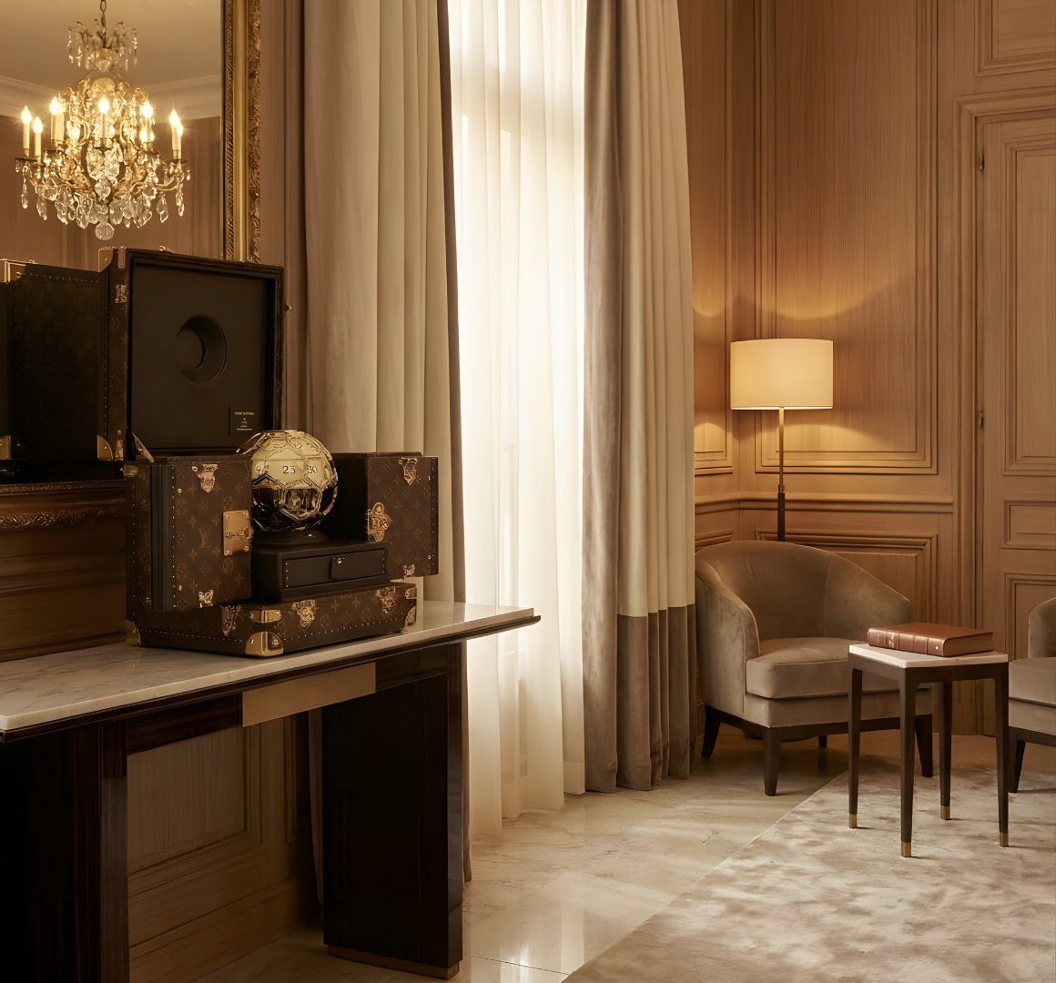 Thiết kế được lấy cảm hứng từ quả bóng LV Monogram từng ra mắt nhân dịp World Cup 1998 tại Pháp