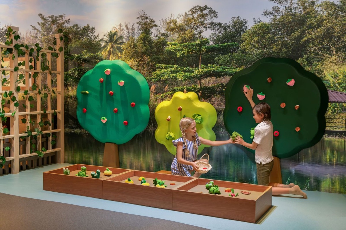 Các nhà thám hiểm nhí có thể hóa thân vào những hoạt động nông trại đầy cảm hứng