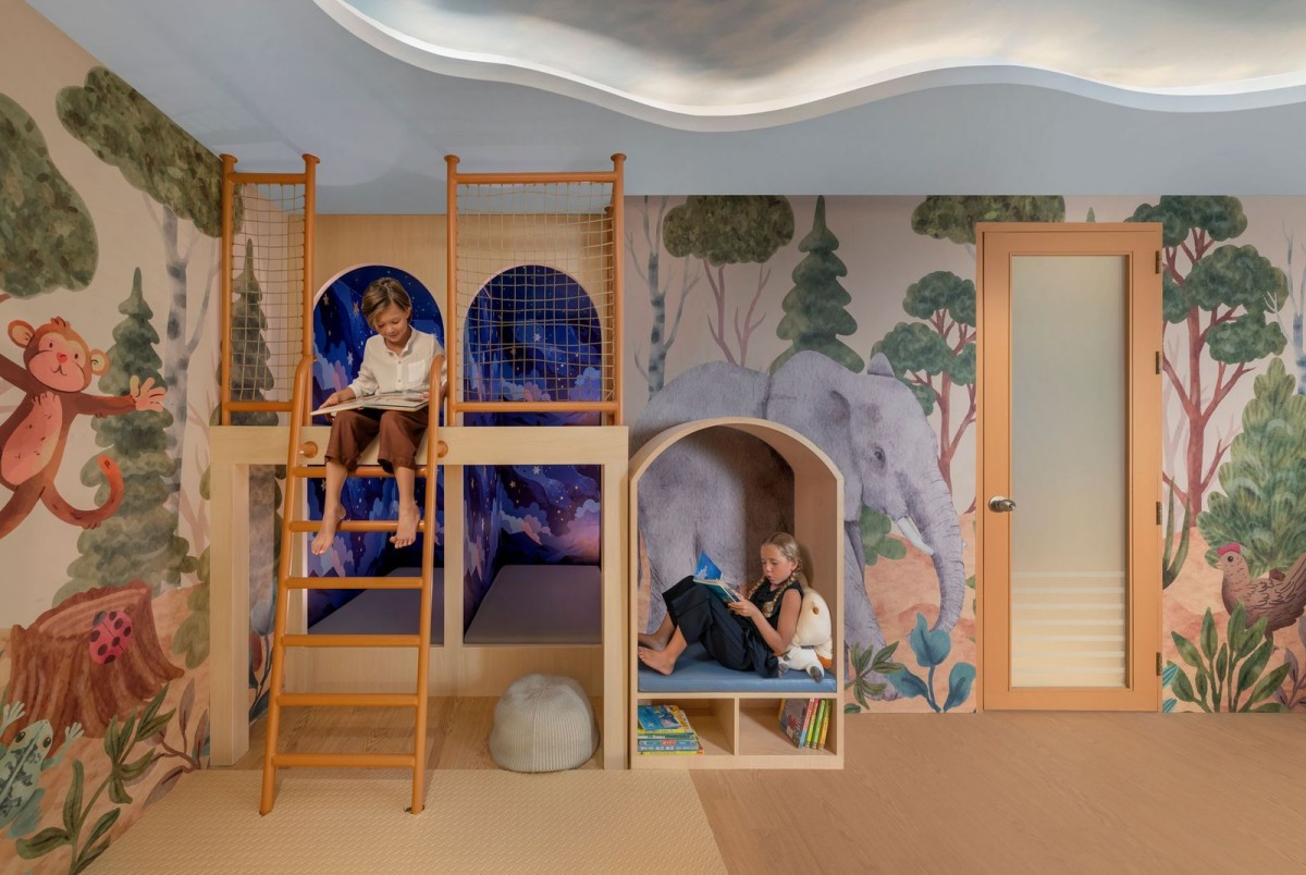 Góc đọc sách yên tĩnh mang đến những phút giây lắng đọng